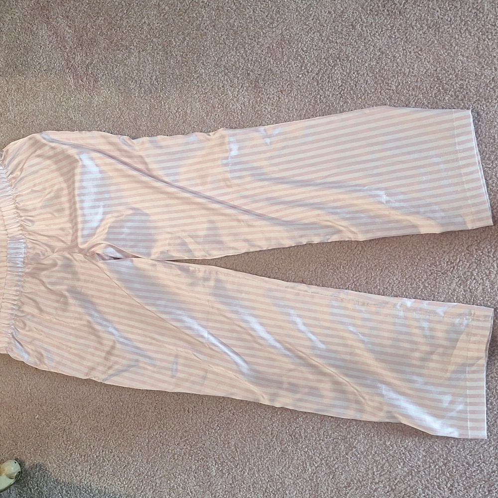 Striped Pink Pajama Pants